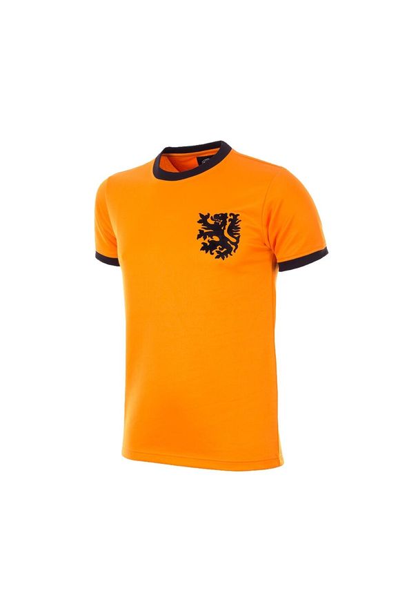 COPA FOOTBALL - Retro koszulka piłkarska Holandia – Mistrzostwa Świata 1978. Kolor: żółty, pomarańczowy, wielokolorowy. Sport: piłka nożna