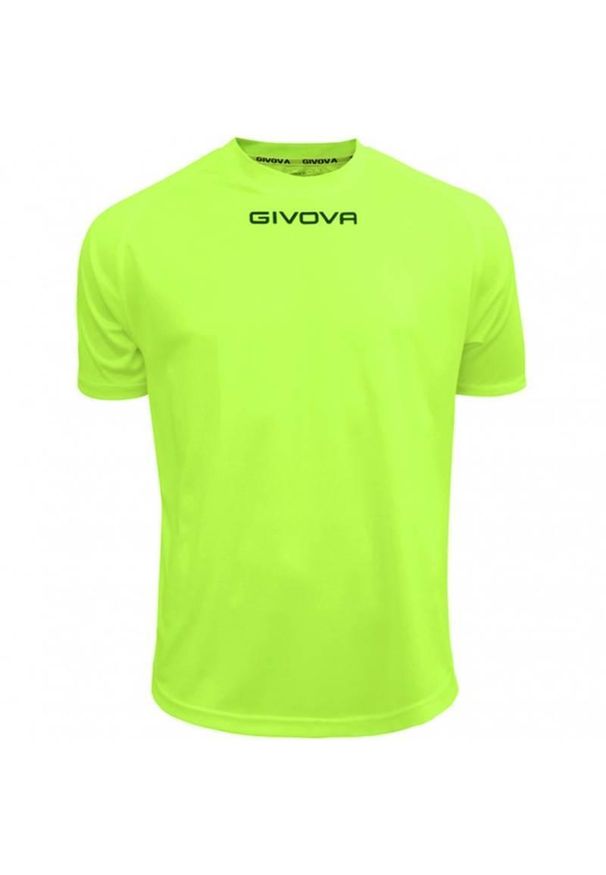 Givova - Męska Koszulka Piłkarska One Mac010007. Kolor: żółty. Sport: piłka nożna