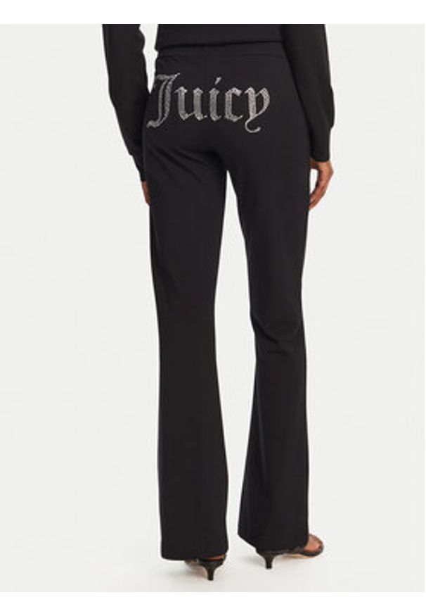 Juicy Couture Spodnie dresowe Apollo JCWBJ125311 Czarny Flared Leg. Kolor: czarny. Materiał: bawełna