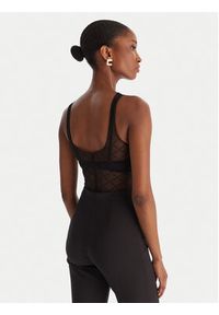 Elisabetta Franchi Body BO-020-51E2-V150 Czarny Slim Fit. Kolor: czarny. Materiał: syntetyk #4