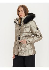 Morgan Kurtka zimowa 242-GELIAM Złoty Regular Fit. Kolor: złoty. Materiał: syntetyk. Sezon: zima #1