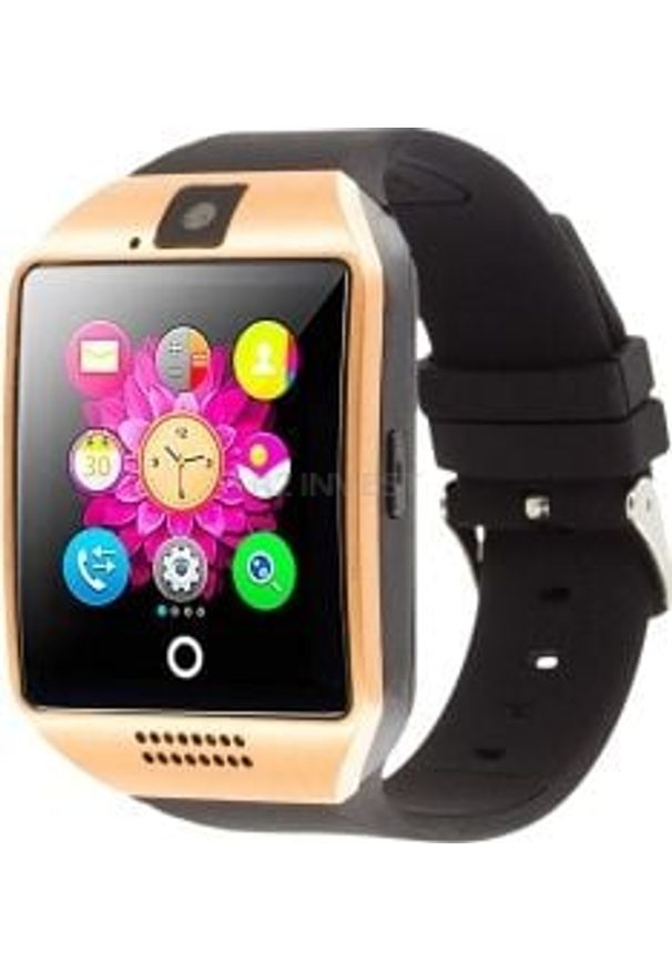 NoName - Smartwatch Q18 Czarny (5908222201685). Rodzaj zegarka: smartwatch. Kolor: czarny