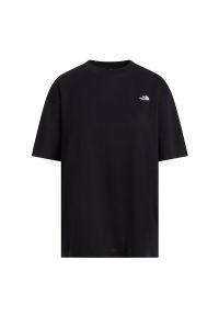 Koszulka damska The North Face Essential Simple Dome 0A8EVXJK31 - czarna. Kolor: czarny. Materiał: bawełna. Długość rękawa: krótki rękaw. Długość: krótkie. Wzór: nadruk #1