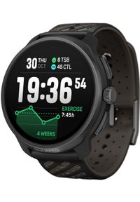 SUUNTO - Zegarek sportowy Suunto Race 2 Titanium Black (SS051202000). Styl: sportowy