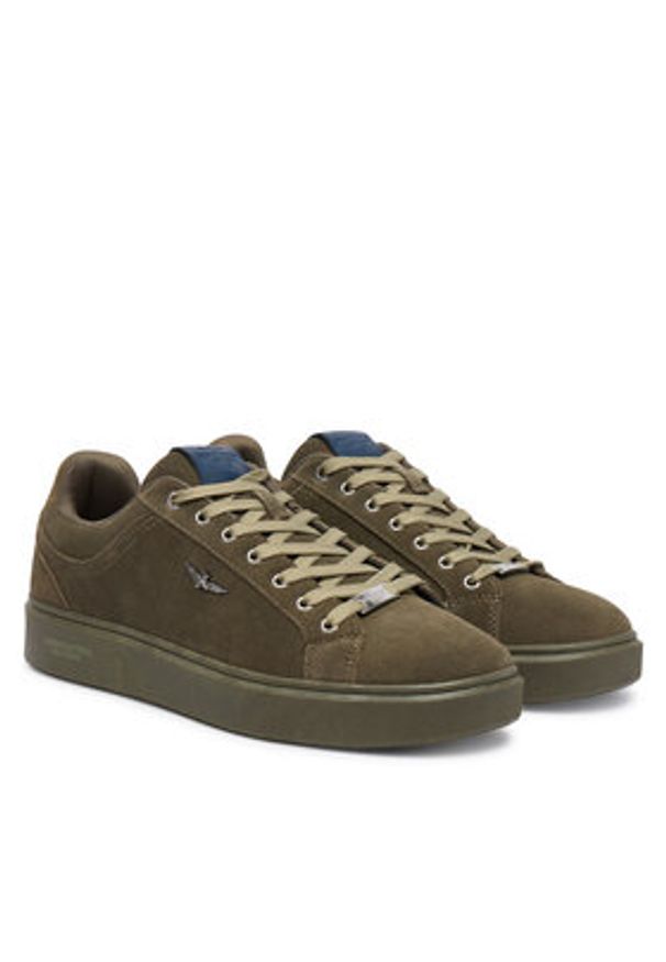 Aeronautica Militare Sneakersy 252SC0307UPL00278 Zielony. Kolor: zielony. Materiał: materiał