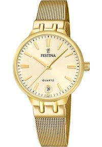 Zegarek damski Festina F20713-2 złoty. Kolor: złoty #1
