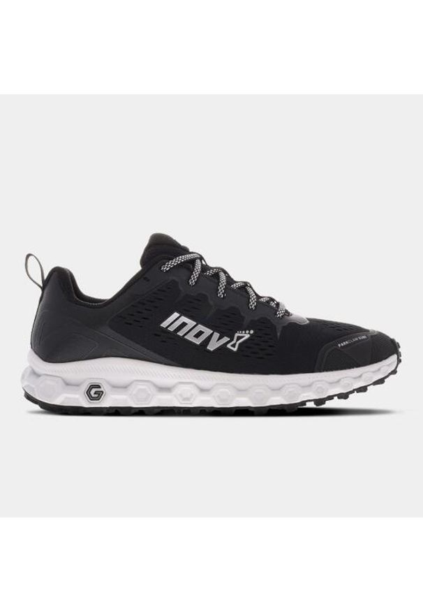 Buty do chodzenia męskie Inov-8 Parkclaw G 280. Kolor: biały, wielokolorowy, czarny. Materiał: guma, materiał, syntetyk. Sport: turystyka piesza