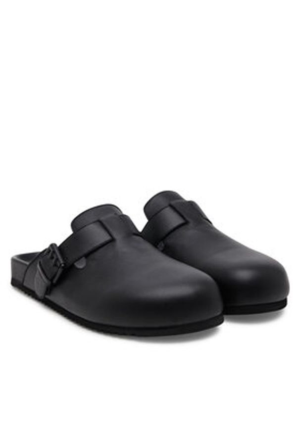 Vic Matié Klapki 1G8858U E46C070101 Czarny. Kolor: czarny. Materiał: skóra