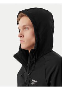 Reebok Kurtka przejściowa RCC00095 Czarny Regular Fit. Kolor: czarny. Materiał: syntetyk #3