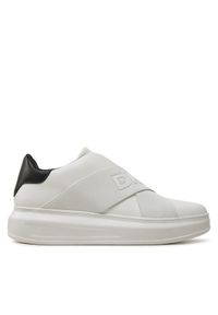 DKNY Sneakersy Jaye K4467549 Biały. Kolor: biały. Materiał: skóra #1