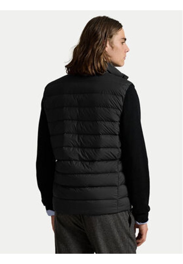 Polo Ralph Lauren Kamizelka 710967775002 Czarny Regular Fit. Typ kołnierza: polo. Kolor: czarny. Materiał: syntetyk