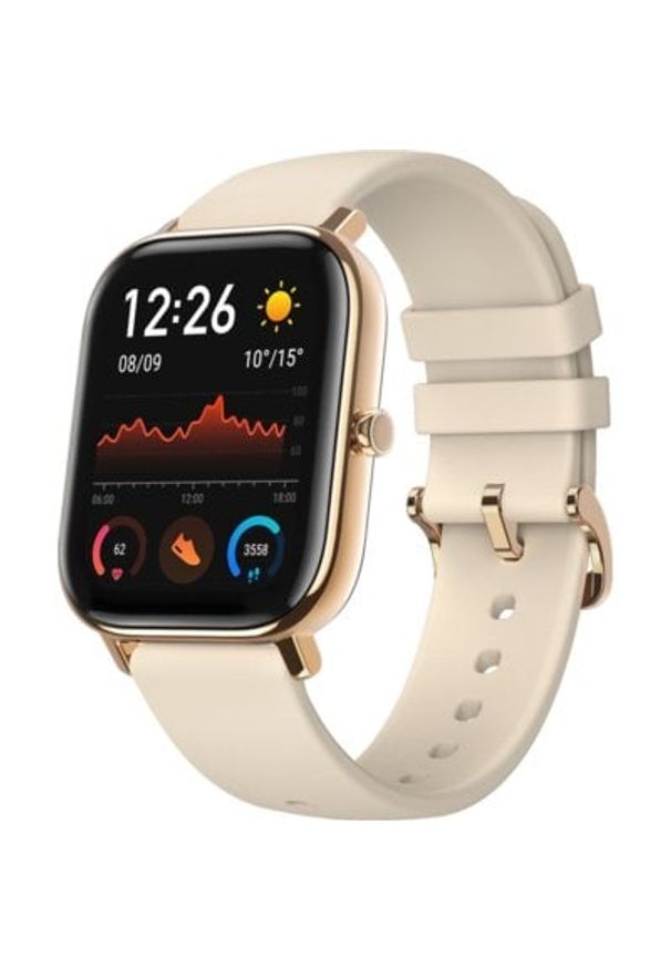Smartwatch AMAZFIT GTS Złoty. Rodzaj zegarka: smartwatch. Kolor: złoty