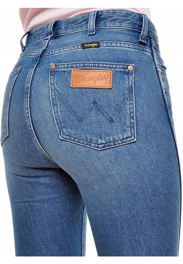 Wrangler - SPODNIE DAMSKIE WRANGLER BOOTCUT WATER BLUE W28BVH78X 112128243
