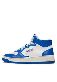 AUTRY Sneakersy AUMWWB15 Niebieski. Kolor: niebieski. Materiał: skóra
