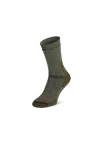 BRIDGEDALE - Skarpety trekkingowe Bridgedale Explorer Heavy Merino P Boot. Kolor: zielony. Materiał: wełna. Sport: turystyka piesza