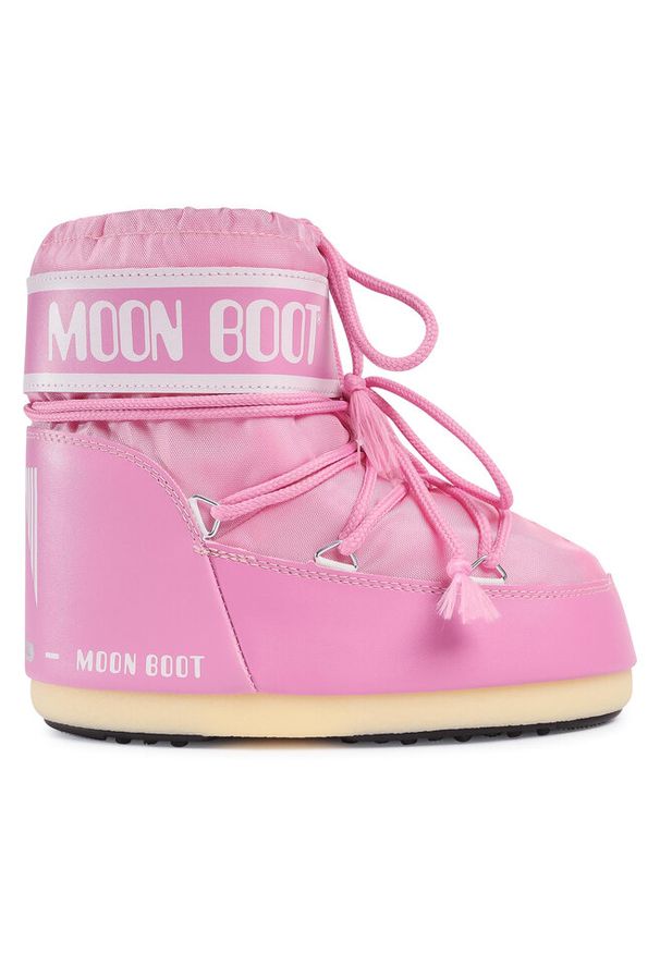 Śniegowce Moon Boot. Kolor: różowy