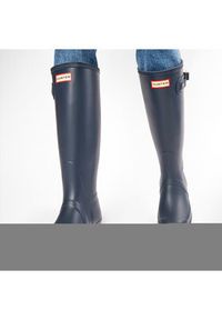 Hunter Kalosze Original Tall WFT1000RMA Granatowy. Kolor: niebieski. Materiał: kauczuk #4