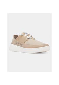 columbia - Buty letnie męskie Columbia Boatside Relaxed PFG. Kolor: beżowy. Materiał: tkanina, skóra, tworzywo sztuczne. Sezon: lato. Sport: turystyka piesza #1