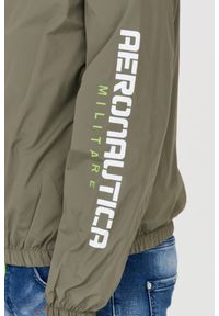 Aeronautica Militare - AERONAUTICA MILITARE Kurtka męska zielona, Rozmiar 56. Typ kołnierza: kaptur. Kolor: zielony #4