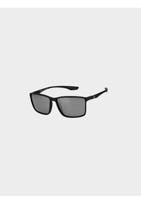 4f - Okulary przeciwsłoneczne z polaryzacją uniseks - czarne. Kolor: czarny #1