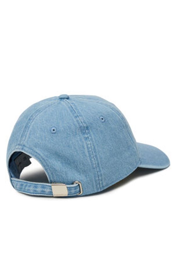 Calvin Klein Czapka z daszkiem Emb Logo LV04G5068G Niebieski. Kolor: niebieski. Materiał: bawełna, materiał
