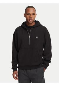 Hugo - HUGO Bluza Dabinhood 50563019 Czarny Oversize. Kolor: czarny. Materiał: bawełna #1