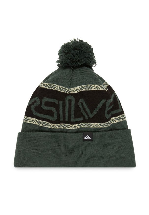 Quiksilver Czapka Summit EQYHA03427 Zielony. Kolor: zielony. Materiał: akryl