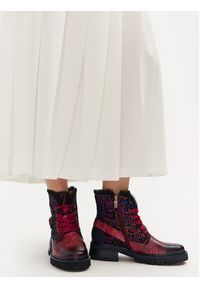 Laura Vita Trzewiki Kouleo 47 Bordowy. Kolor: czerwony. Materiał: skóra #3