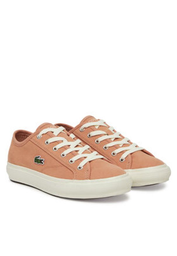 Lacoste Tenisówki 7-49CFA0012 Różowy. Kolor: różowy. Materiał: materiał