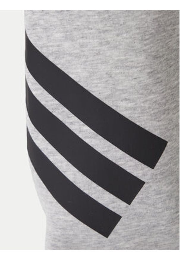 Adidas - adidas Spodnie dresowe Future Icons 3-Stripes JD4867 Szary Regular Fit. Kolor: szary. Materiał: bawełna