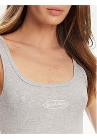 Guess Jeans Top W5YP35 KA0H1 Szary Regular Fit. Kolor: szary. Materiał: bawełna