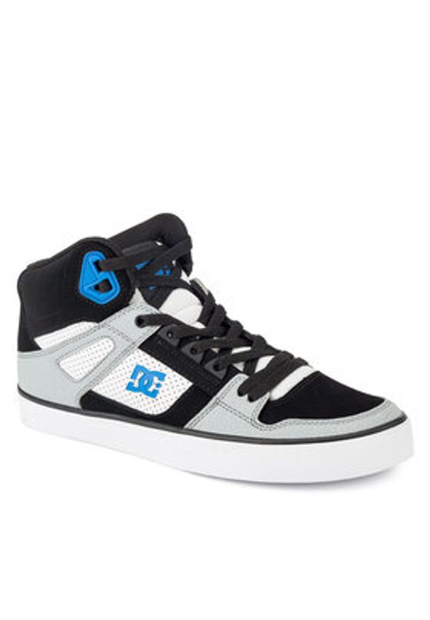 DC Shoes Sneakersy PURE HIGH-TOP WC ADYS400043-XKWB Szary. Kolor: szary. Materiał: skóra