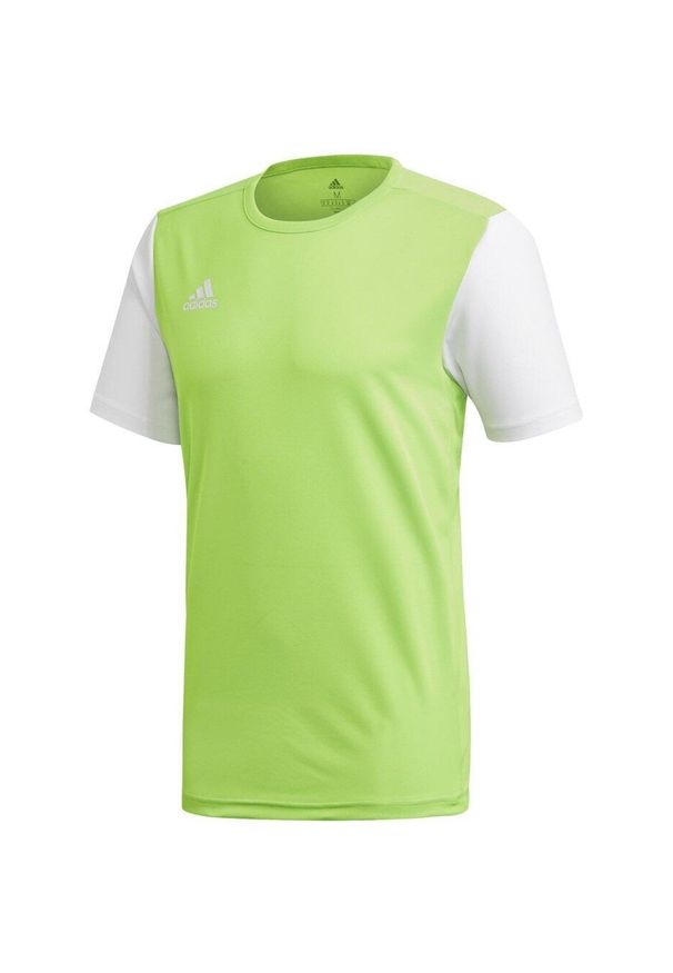 Adidas - Koszulka dla dzieci adidas Estro 19 Jersey Junior limonkowa DP3240. Kolor: zielony, wielokolorowy, żółty. Materiał: jersey