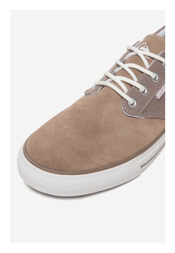 Quiksilver Tenisówki CEO-DAYTON-01 Beżowy. Kolor: beżowy. Materiał: skóra, zamsz
