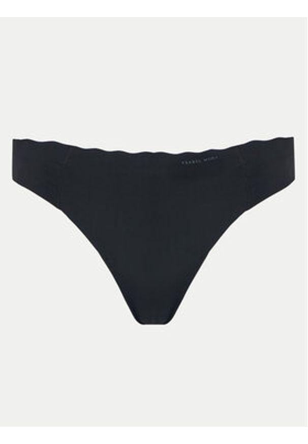 YSABEL MORA - Ysabel Mora Stringi 19338 Czarny. Kolor: czarny. Materiał: nylon, poliamid