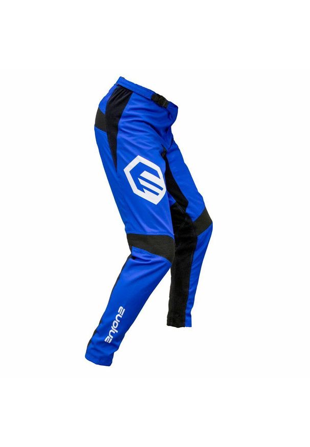 EVOLVE - Spodnie Evolve Send It. Kolor: czarny, biały, niebieski, wielokolorowy