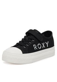 Roxy Trampki 24KC1003 Czarny. Kolor: czarny. Materiał: materiał #2