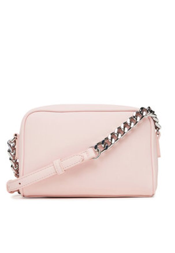 Love Moschino - LOVE MOSCHINO Torebka JC4255PP0MKD0601 Różowy. Kolor: różowy. Materiał: skórzane