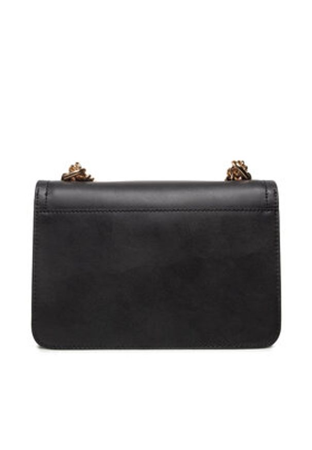 MICHAEL Michael Kors Torebka Heather 30S2G7HL3L Czarny. Kolor: czarny. Materiał: skórzane