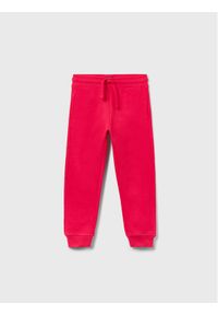 OVS Spodnie dresowe 1593672 Różowy Regular Fit. Kolor: różowy. Materiał: bawełna #1