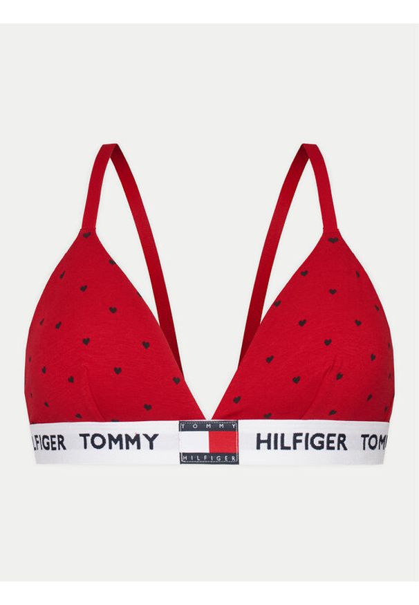 TOMMY HILFIGER - Tommy Hilfiger Biustonosz braletka UW0UW05657 Czerwony. Kolor: czerwony. Materiał: syntetyk