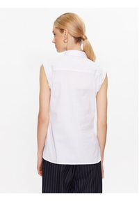Seidensticker Koszula 60.127406 Biały Slim Fit. Kolor: biały. Materiał: bawełna #4