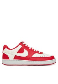 Sneakersy Nike. Kolor: czerwony. Model: Nike Court #1