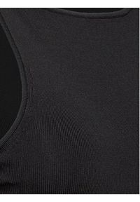 Gina Tricot Sukienka dzianinowa 16409 Czarny Slim Fit. Kolor: czarny. Materiał: syntetyk, wiskoza