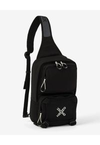Kenzo - KENZO - Plecak na jedno ramię Sport. Kolor: czarny. Materiał: materiał. Styl: sportowy #4