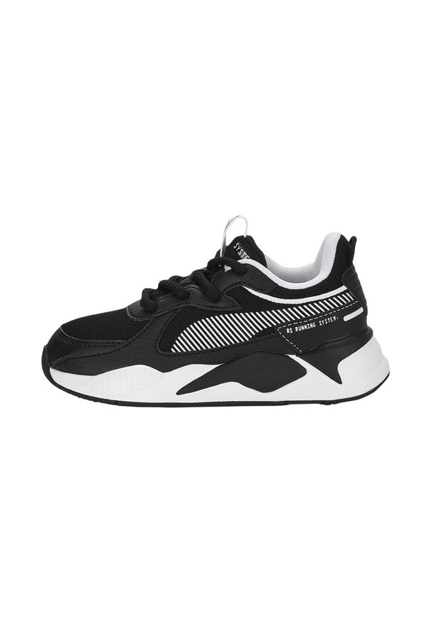 Sneakersy dla dzieci Puma RS-X B&W PS. Kolor: czarny. Sport: turystyka piesza
