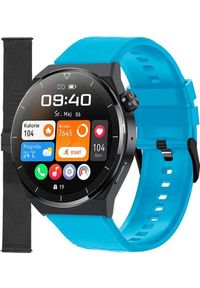 Smartwatch Enter SAT.14.237.144-SET Niebieski. Rodzaj zegarka: smartwatch. Kolor: niebieski