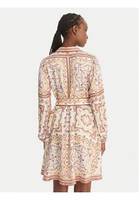 Hale bob - Hale Bob Sukienka koszulowa with silk Arlo 5ZTM670A Beżowy Regular Fit. Kolor: beżowy. Materiał: wiskoza. Typ sukienki: koszulowe #4