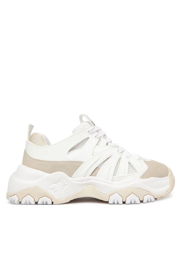 Patrizia Pepe Sneakersy 8Z0043/V005-J4Q7 Biały. Kolor: biały. Materiał: zamsz, skóra