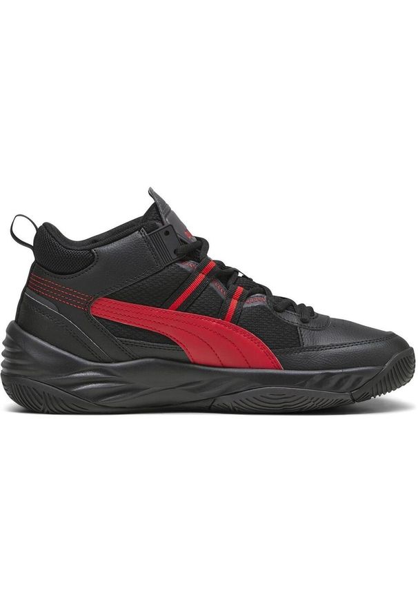 Buty do chodzenia męskie Puma Rebound Future Nextgen. Okazja: na co dzień. Zapięcie: sznurówki. Kolor: czarny. Materiał: materiał, syntetyk. Szerokość cholewki: normalna. Sport: turystyka piesza, koszykówka